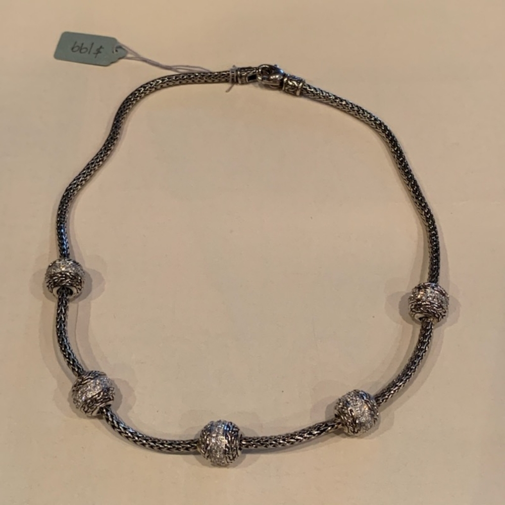 Swarovski Crystal necklace

Sterling silver